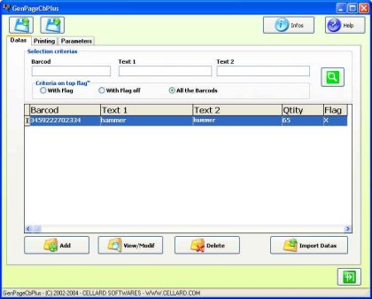 GenPageCbplus screenshot GenPageCbplus screenshot