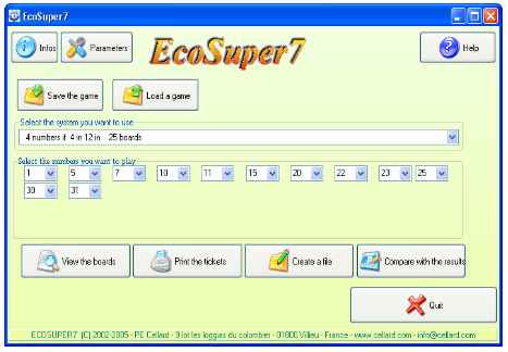 ECOSUPER7 screenshot